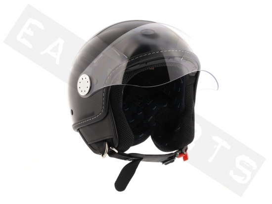 Piaggio Helm Demi Jet VESPA Visor 3.0 Schwarz